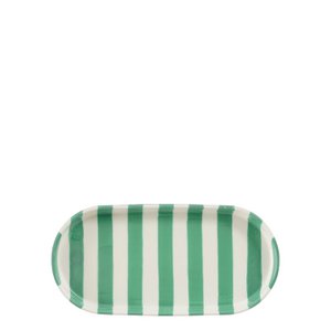 Neva plate oval blue