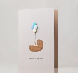 Baby nest - Blue A4