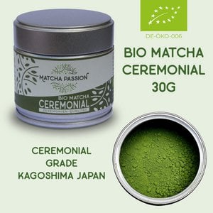 BIO Matcha Ceremonieel blikje 30g