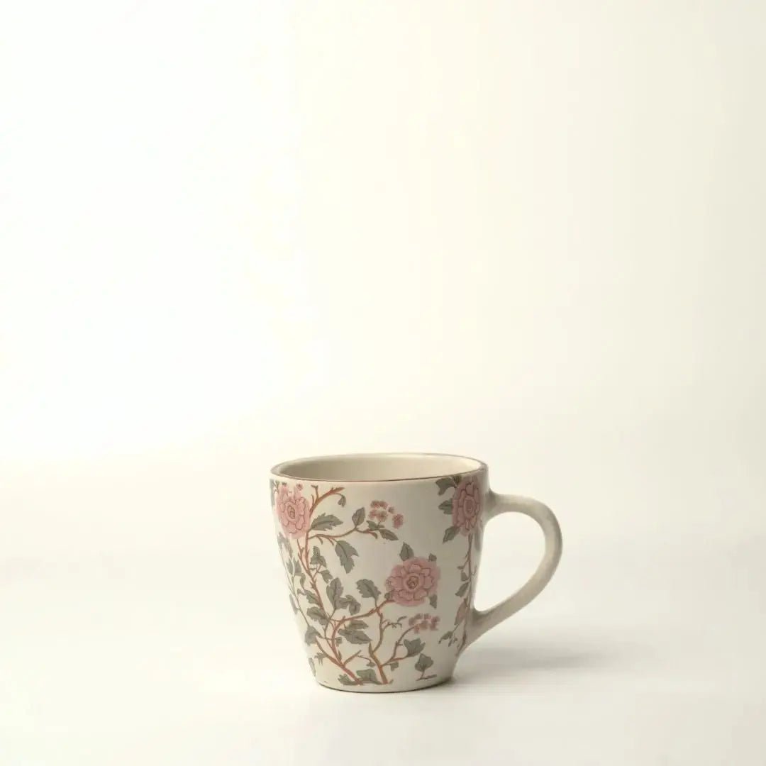 Coffee Mug | Handcrafted Peony Handmade | Stoneware