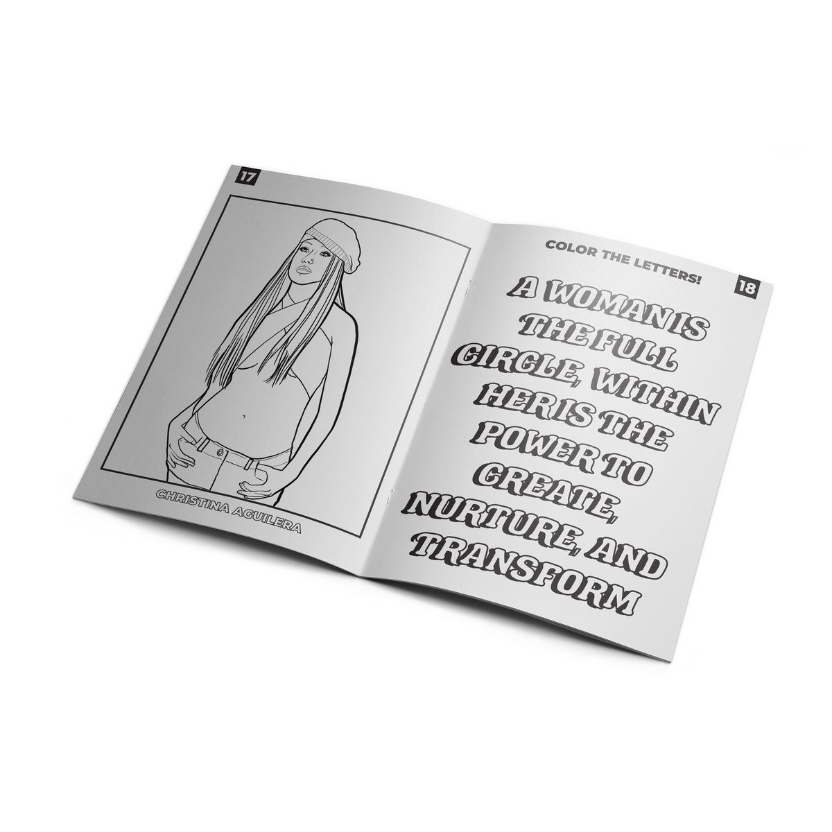 Iconic Women Coloring Activity Book