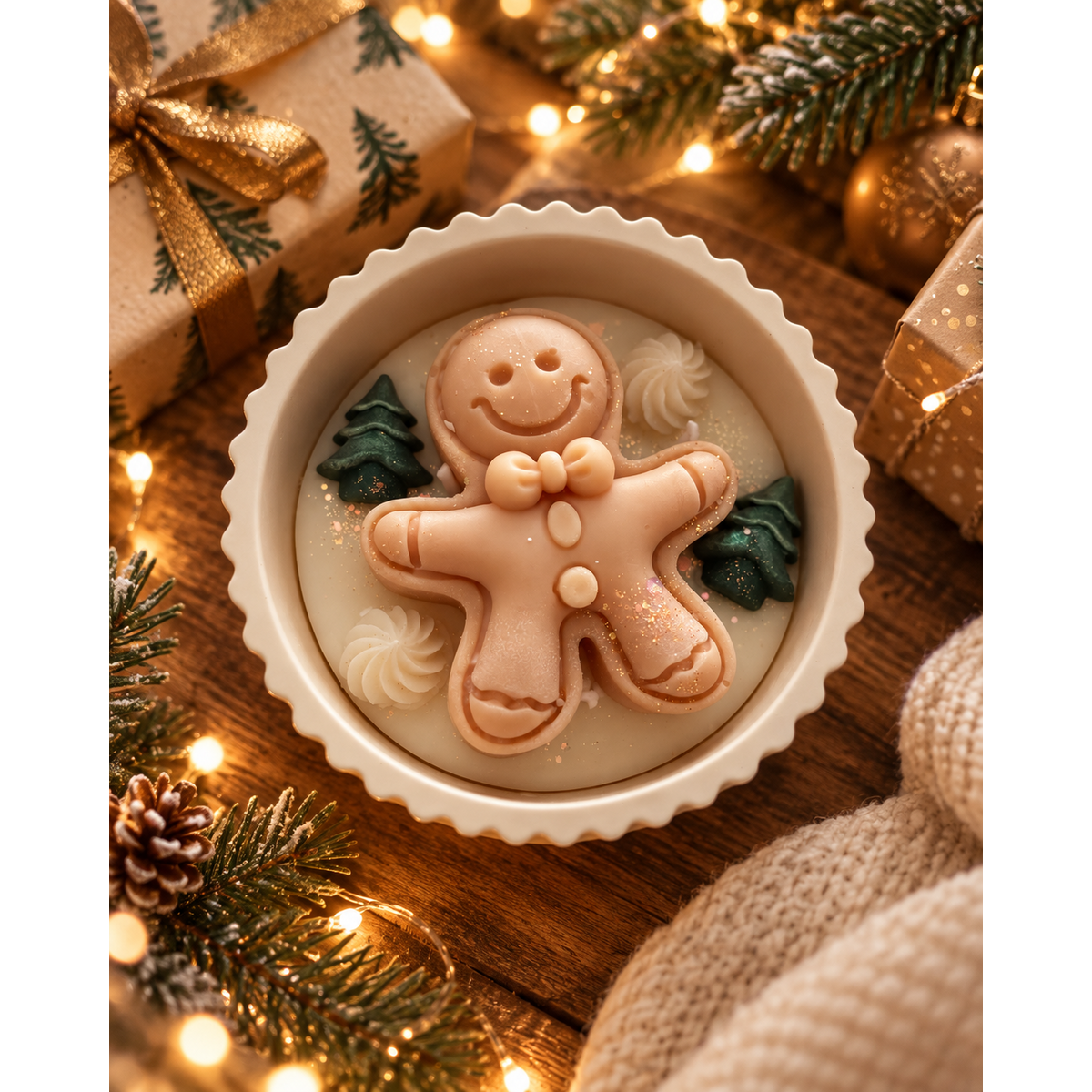 Gingerbread Glow Duftkerze | Rapswachs