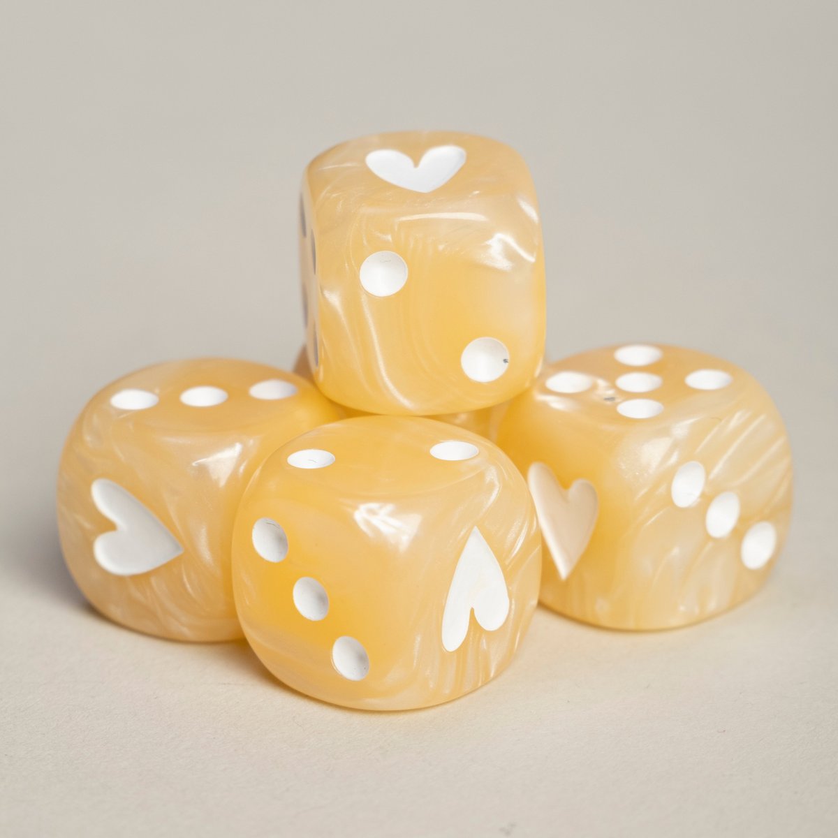 Dobbelstenenset goud (VE = 8 sets)