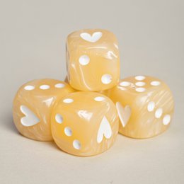 Dobbelstenenset goud (VE = 8 sets)