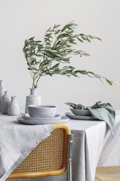 Napkins Nordic Moss green  (set of 2) / 100% linen