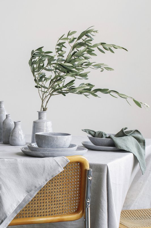 Napkins Nordic Moss green  (set of 2) / 100% linen