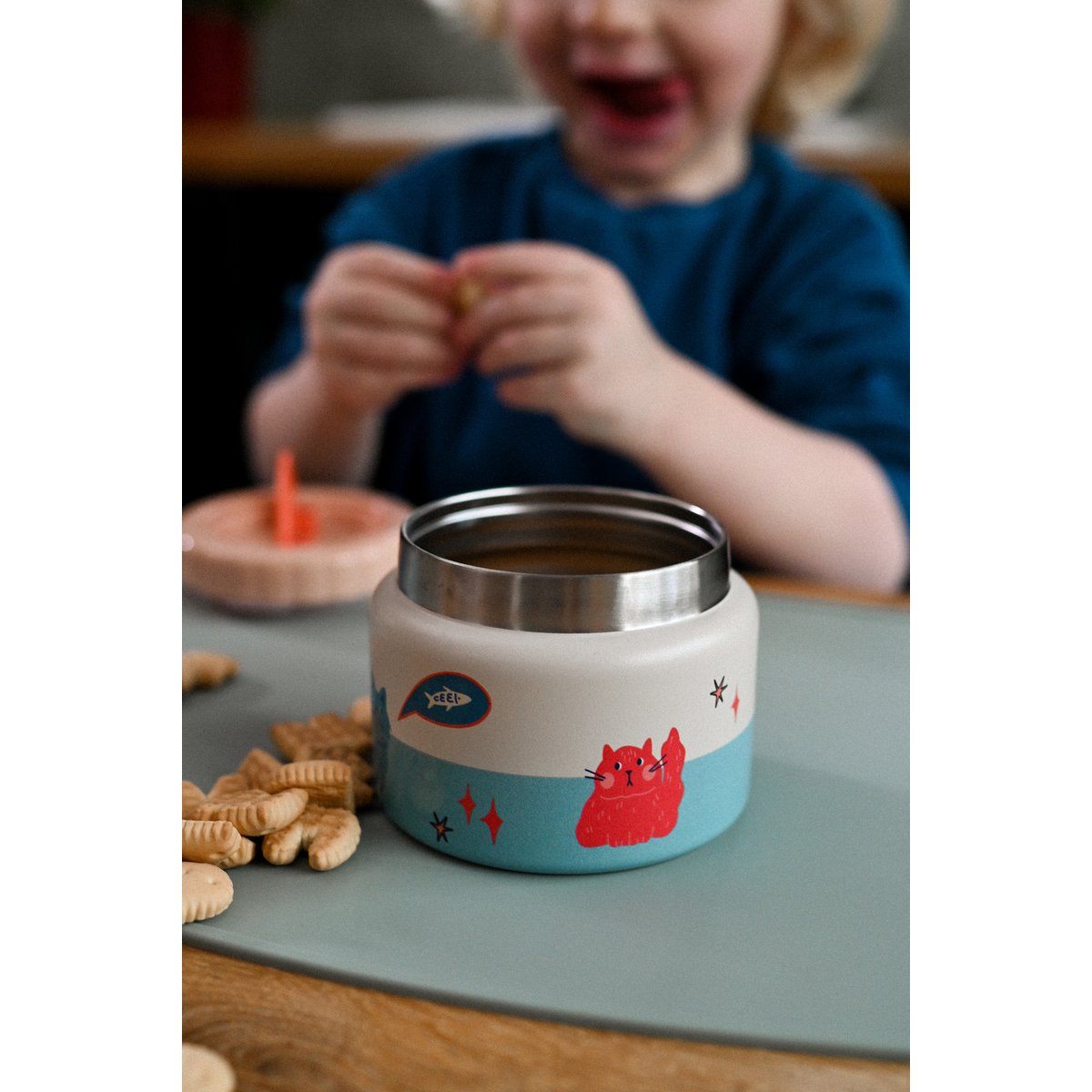 Kids Thermo Food Jar Meowtiful Cats 350ml