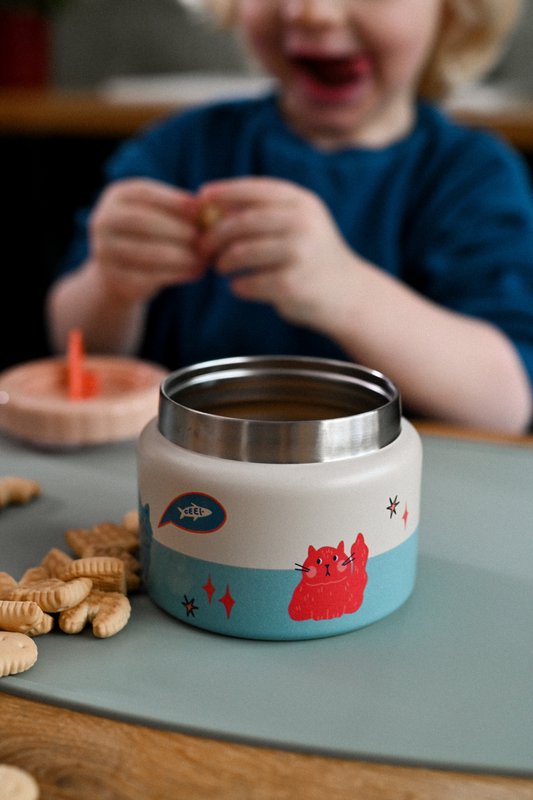 Thermovoerpot voor kinderen Meowtiful Cats 350ml
