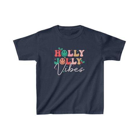 Kinder T-shirt Holly Jolly
