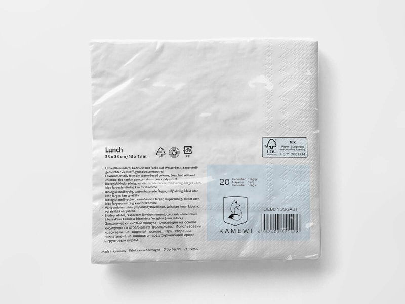 Definición de "invitado favorito" de la servilleta