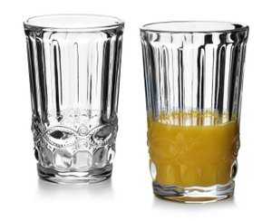 Elise Sweet Set of 6 glasses 350ml 8xh12.5cm