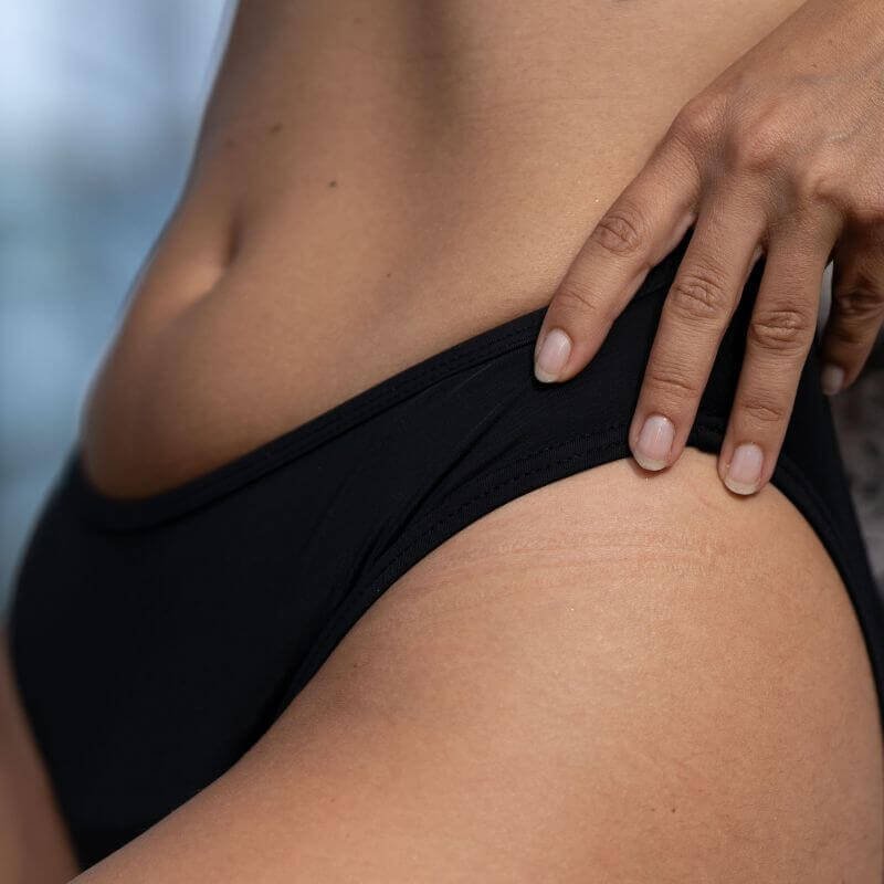 Black Menstrual Swimsuit Bottoms - My Bambou