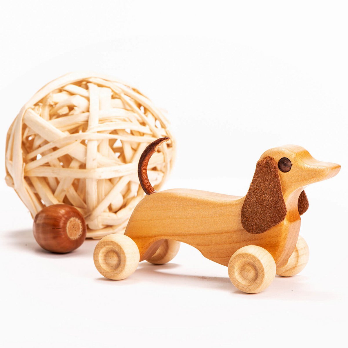 Robo Dach le chien robot en bois