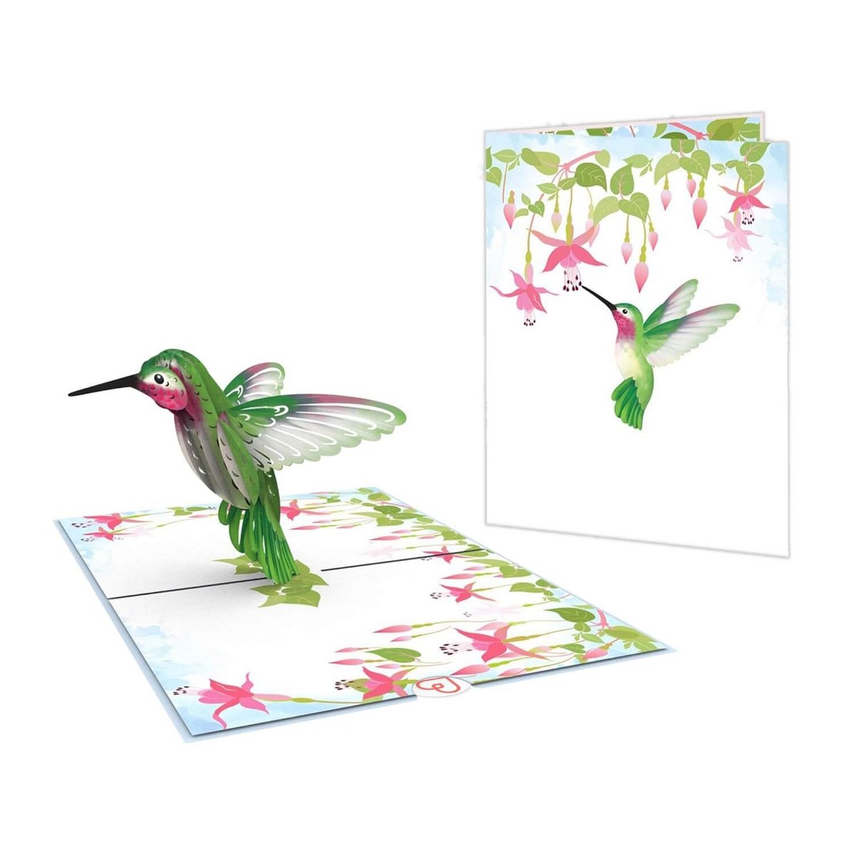 Hummingbird pop-up kort