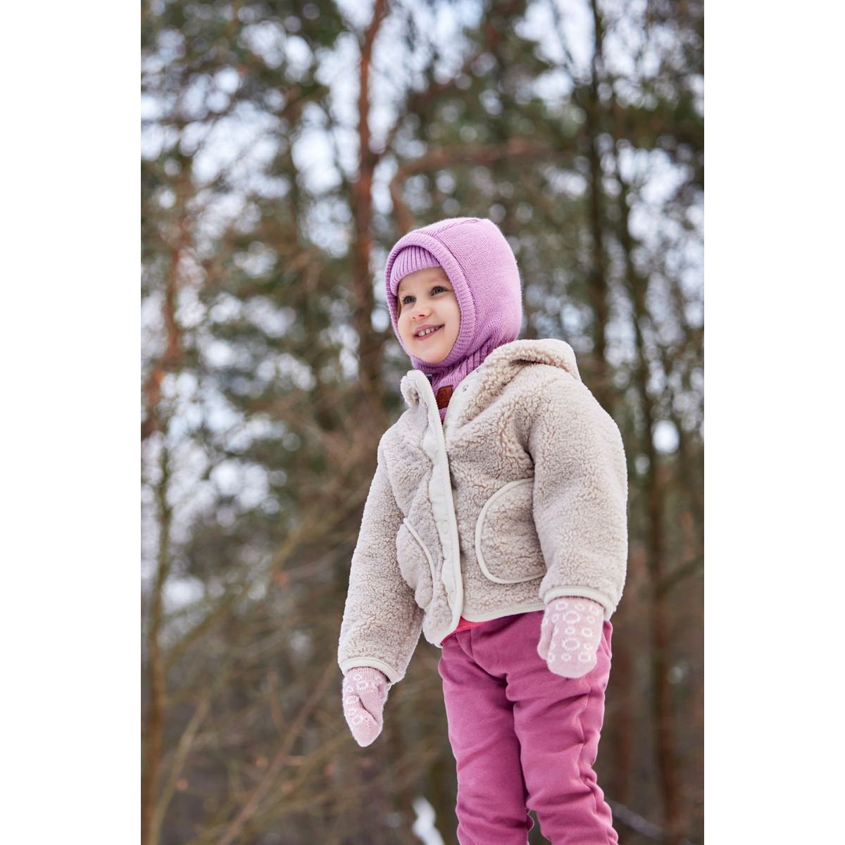 FLORA AMARANT children's balaclava