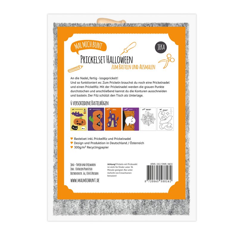 Polka Dot Set - Motif "Halloween"
