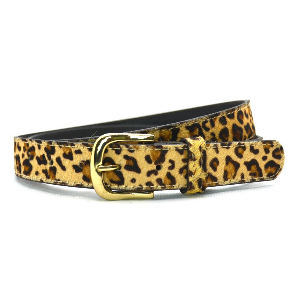 Prendre -it Belt Panter Print 30495 - Gold-Colord Buckle