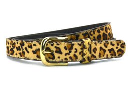 Prendre -it Belt Panter Print 30495 - Gold-Colord Buckle