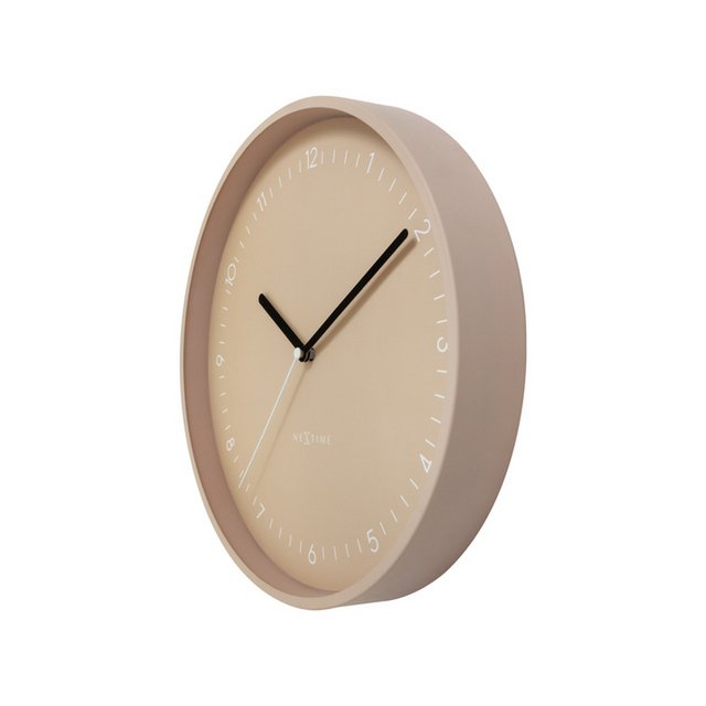 Zegar ścienny NeXtime Berlin 30 cm różowy