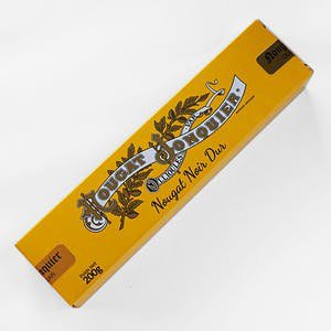 Hard Black Nougat Bar