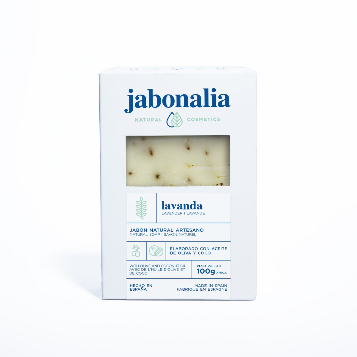 Lavendelsæbe 100g - Lavendelsæbe