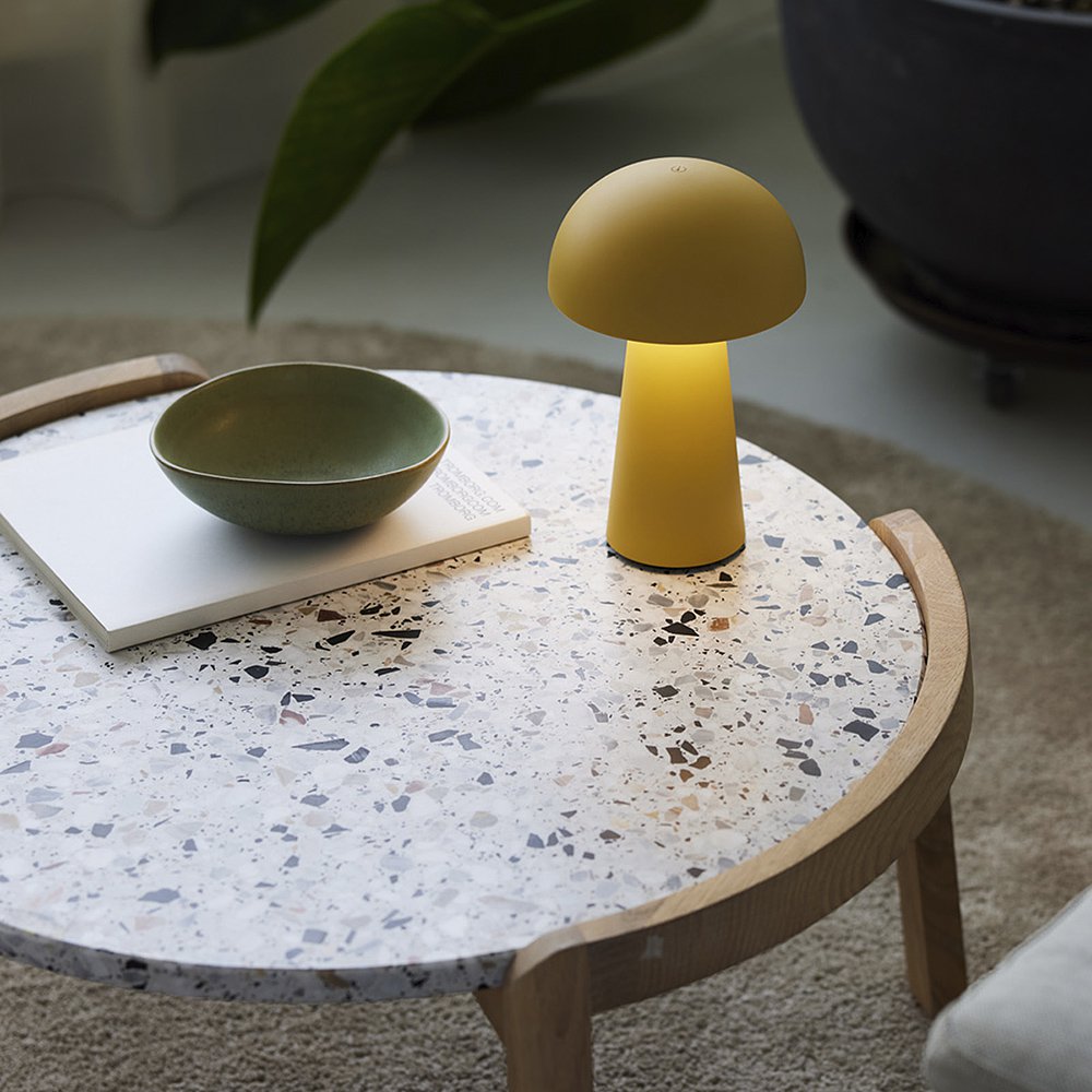 BORDLAMPE MOVE ME STØVET GUL
