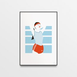 Poster "Ready Today" - A4 & 30x40cm - Art print