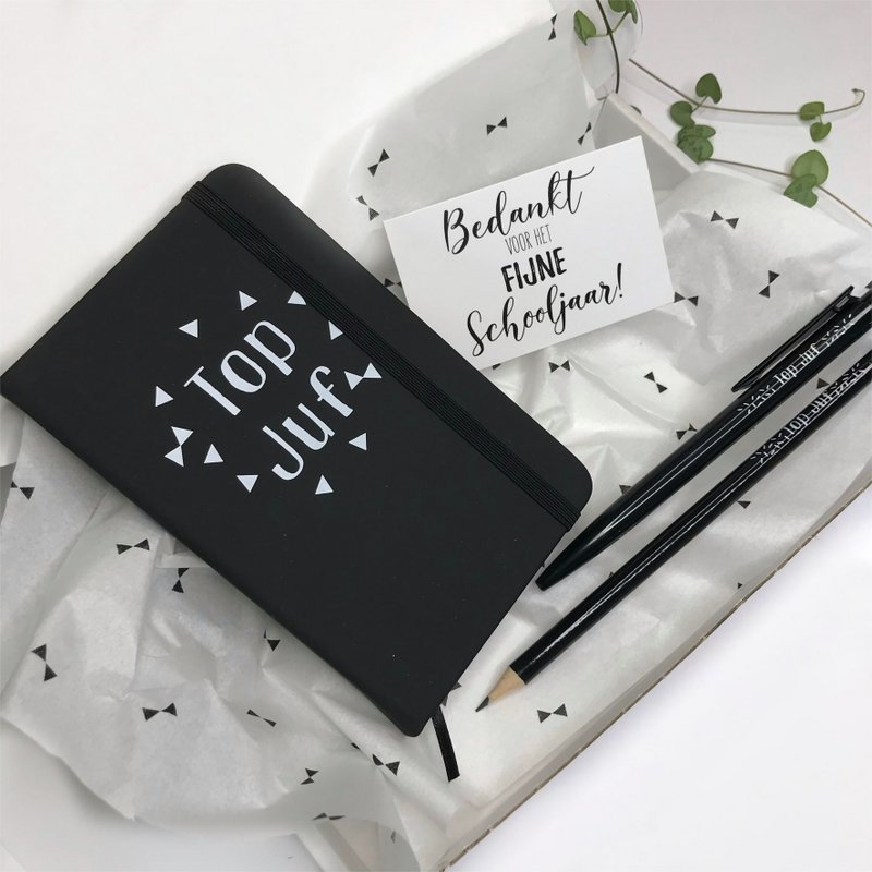 gift package teacher black - thank you teacher