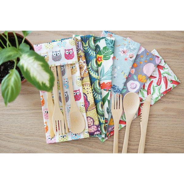 Zero Waste Kit mit Made In France Beutel