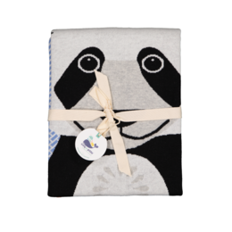 panda strik tæppe