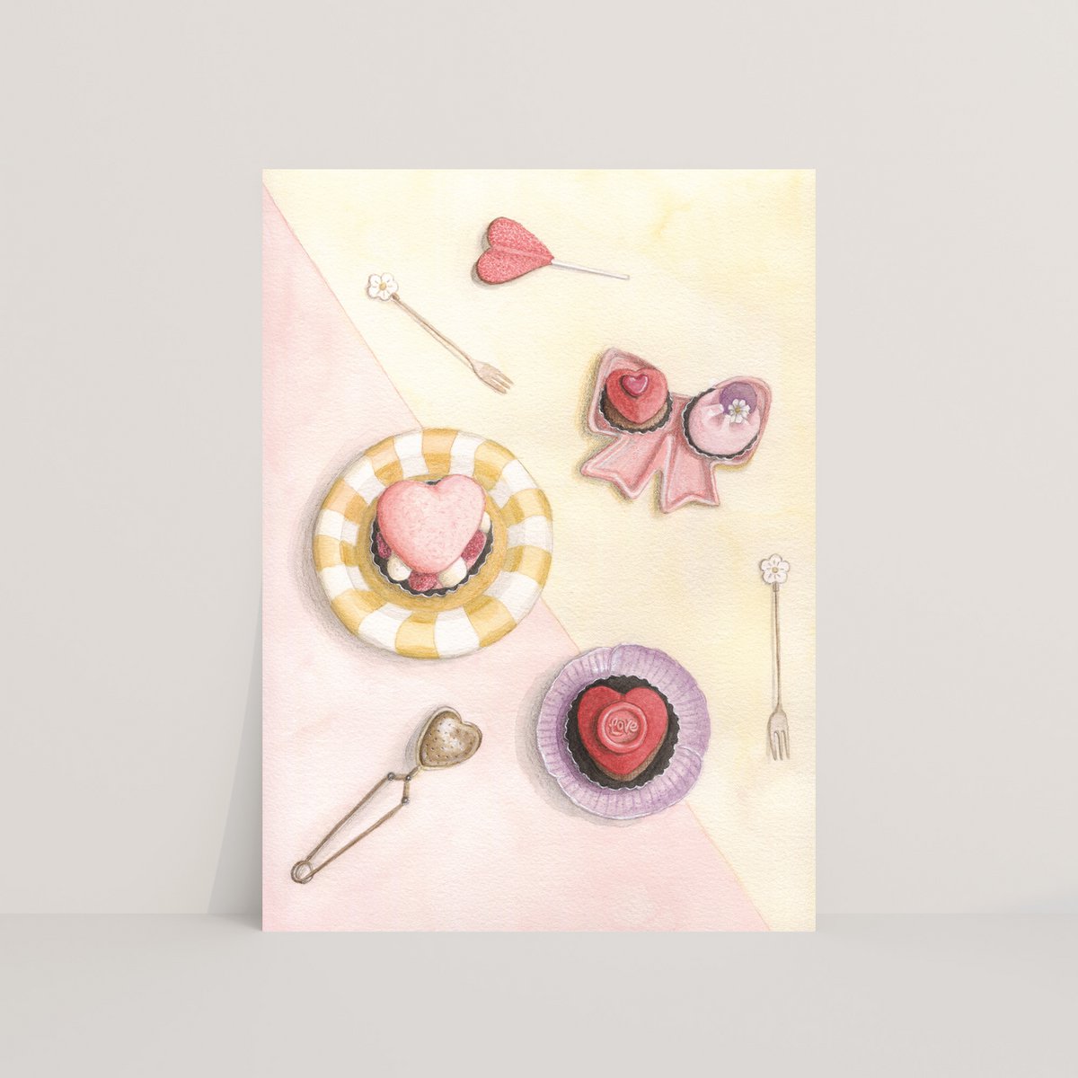 Postcard Love Patisserie