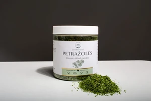 Gefriergetrocknete Petersilie