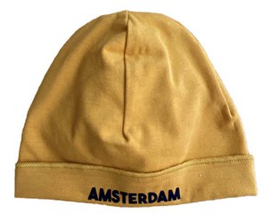 Baby hat Amsterdam mustard
