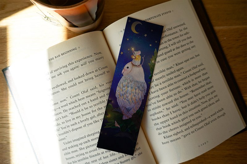 Bookmark Muisje who hangs stars