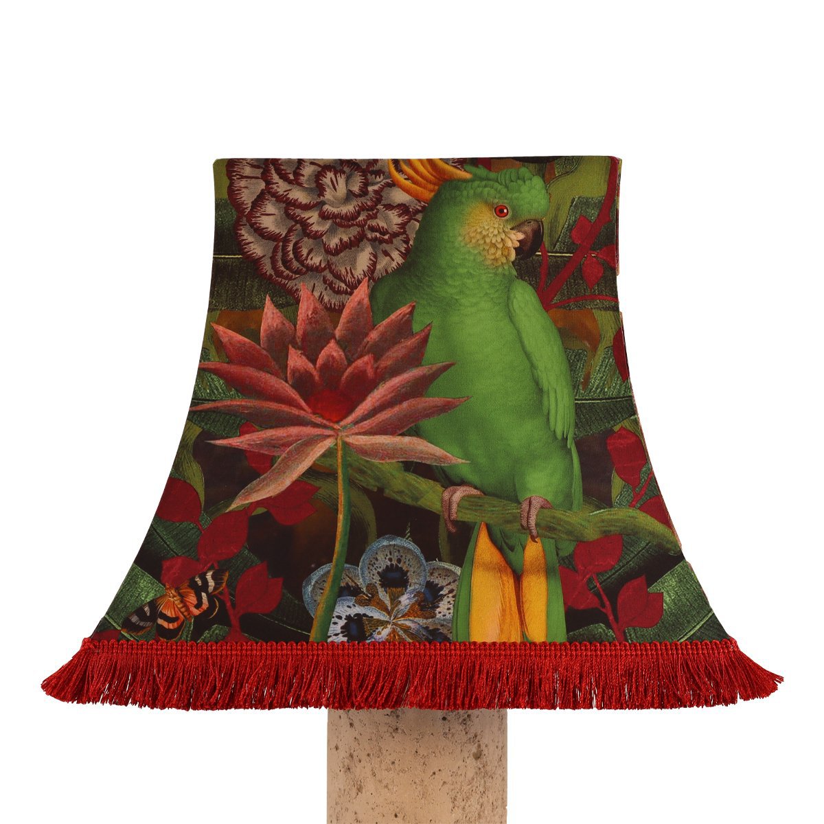 PAGODA LAMPSHADE WITH DREAM FRINGE