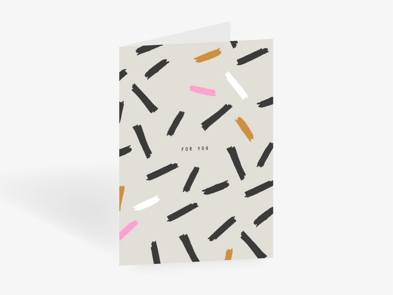 Grußkarte / For You