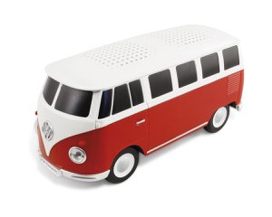 Volkswagen VW T1 Bus Bluetooth-Lautsprecher in Geschenkbox - Rot