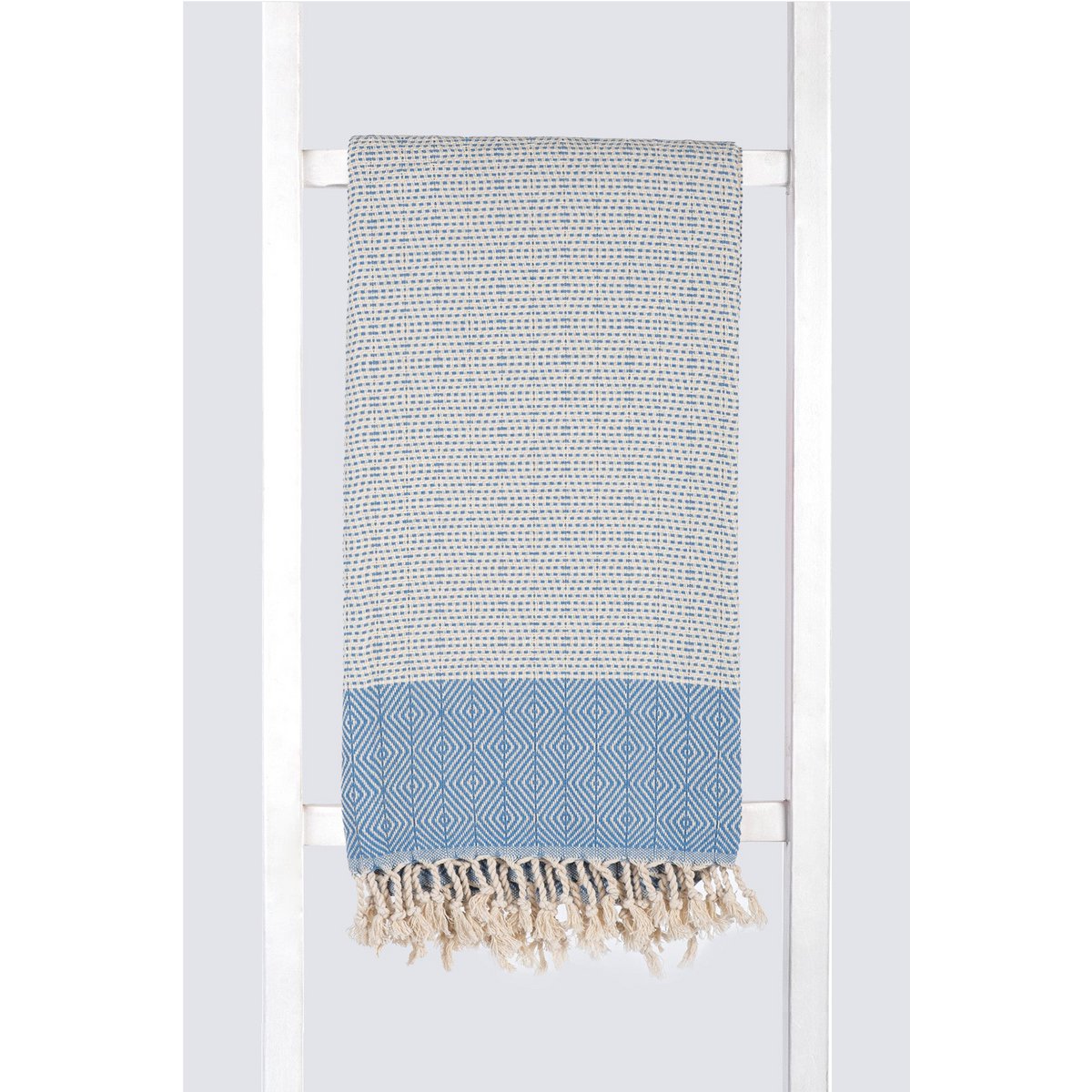 Nova Blue 100cm x 180cm 100% Cotton