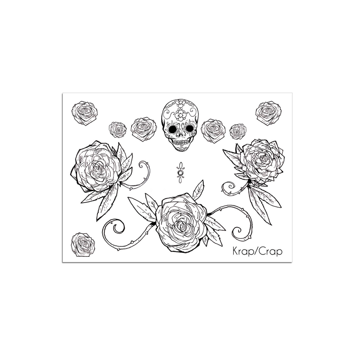 Tatouage éphémère : Mini Bandida