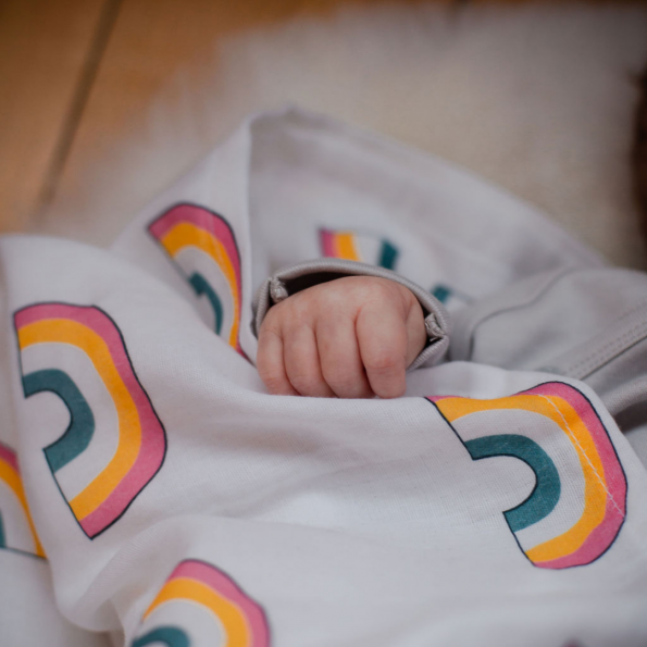 Muslin Squares - Rainbow - 3 pack
