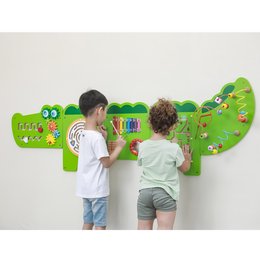 Juego pared-pared - Cocodrilo