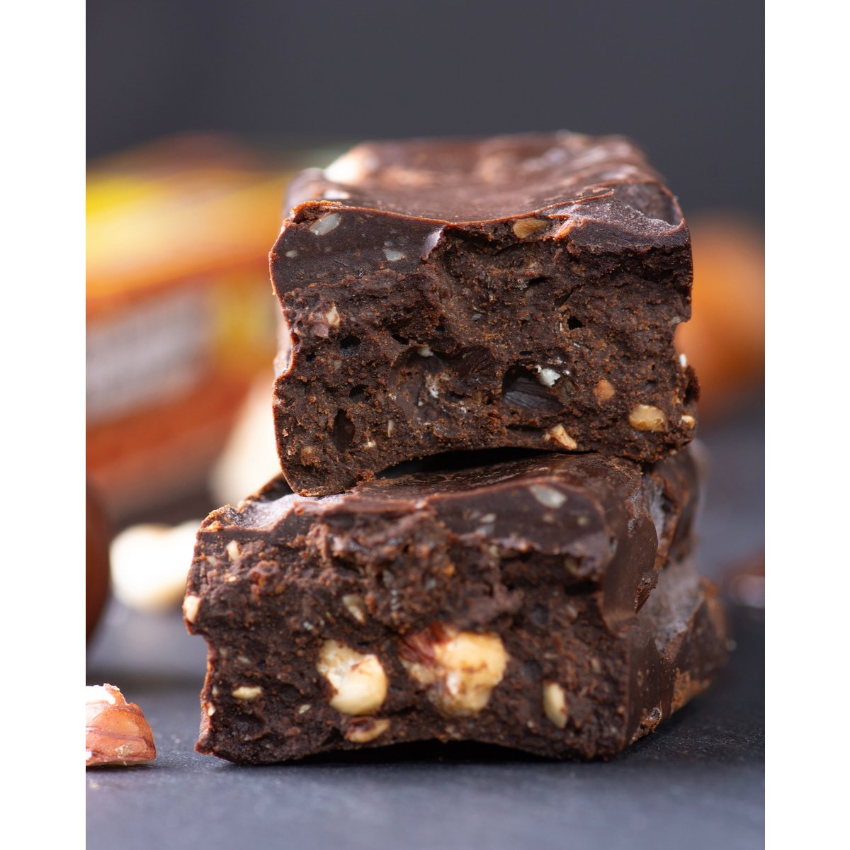 Organic energy bar with hazelnuts | raw food | 40g