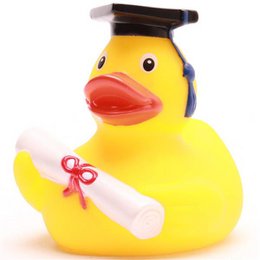 Badeente Académico Gummiente