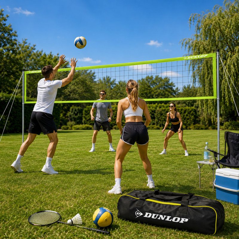 Volleyballnetz Schwarz