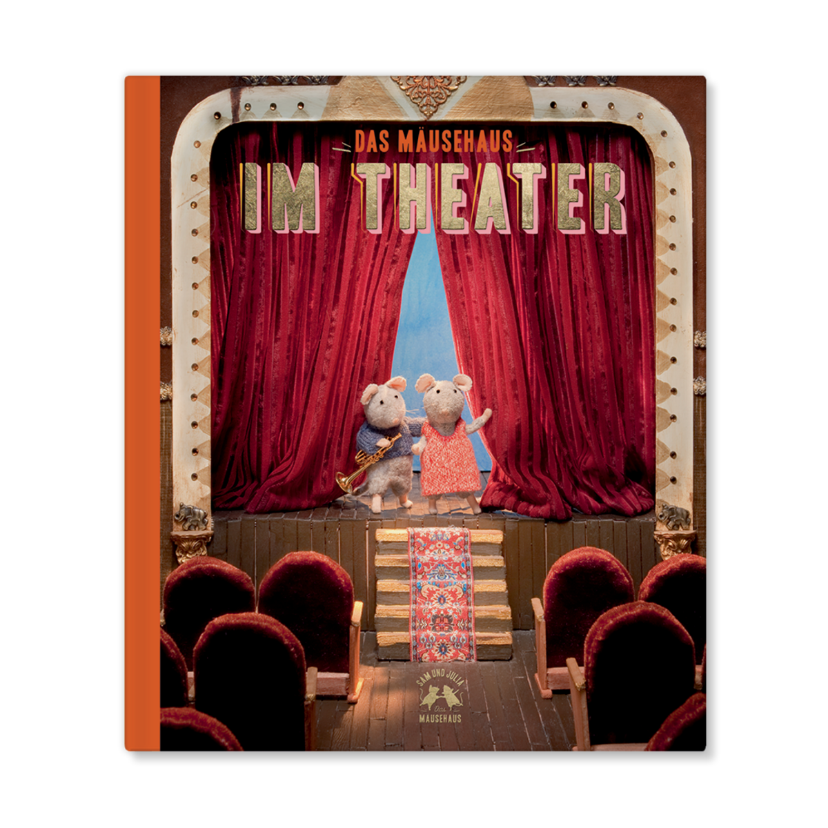Children's book - In the theater (German) - The mouse house