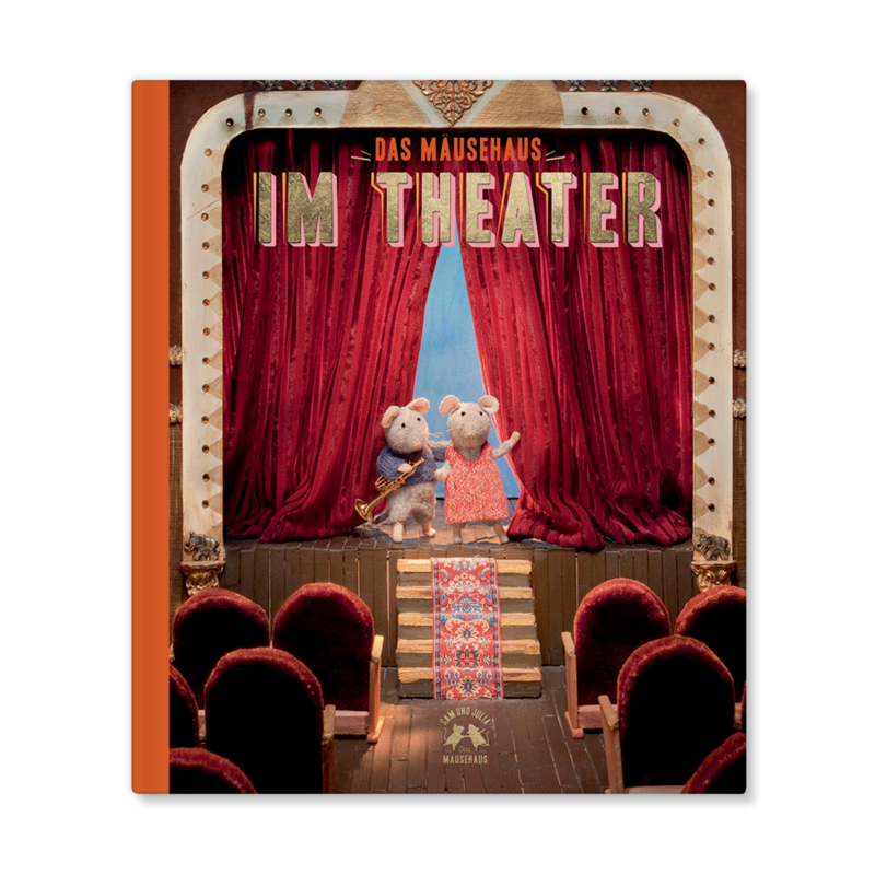 Kinderboek - In het theater (Duits) - Het muizenhuis