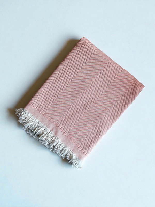 Tæppe - Leyla Line - pink