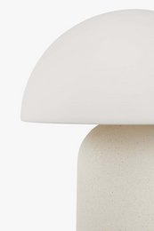 Handmade table lamp Maeve from Portuguese earthenware, natural