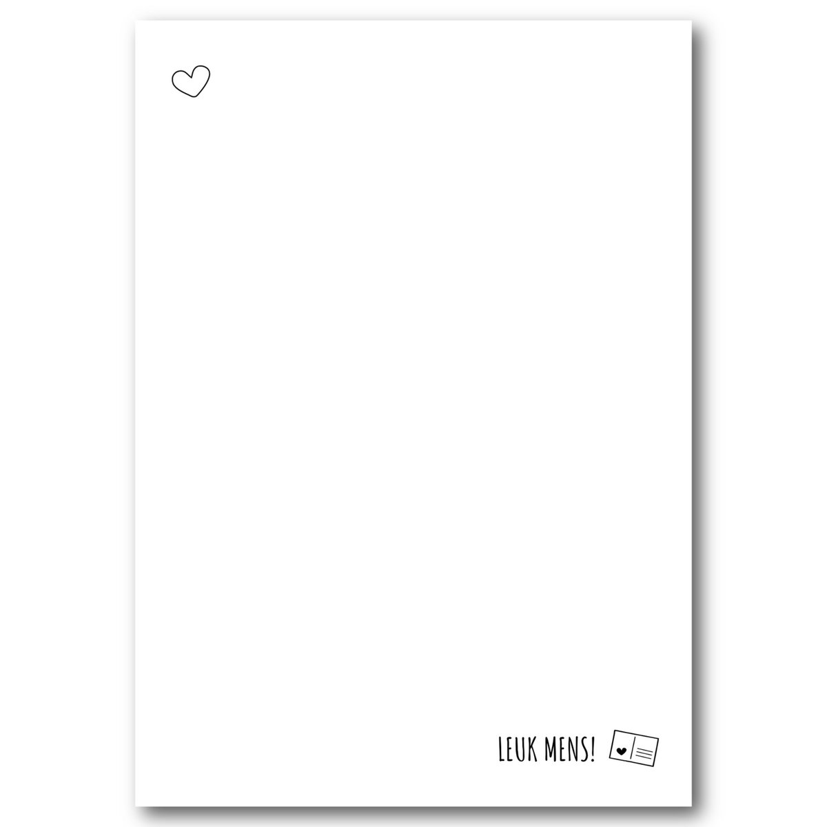 Starter package Love on paper | 1