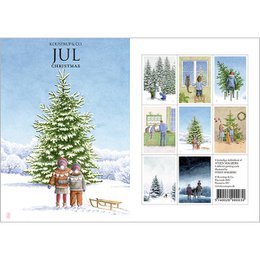 Weihnachten – 8 hochwertige Karten mit Umschlägen